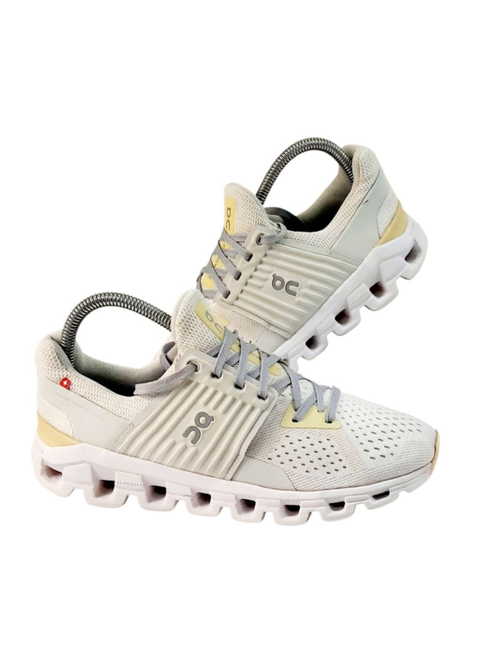 On Running Cloudswift Women's Running Shoes White/Limelight US 7.5 M